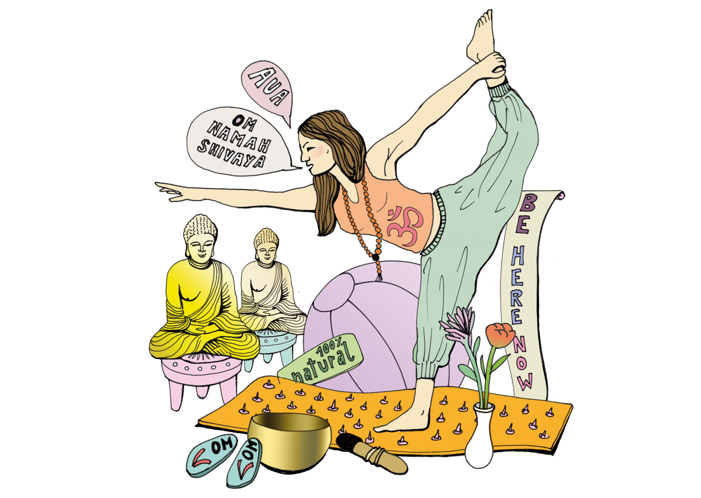 Illustration Yoga